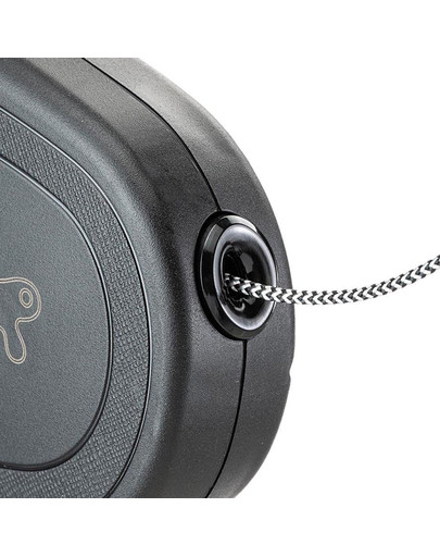 FERPLAST Flippy One Cord Mini Vodítko  5 m čierna farba