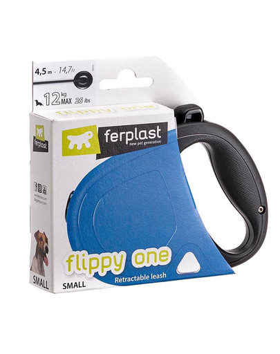FERPLAST Flippy One Cord Mini Vodítko  5 m čierna farba