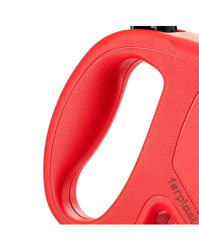 FERPLAST Flippy One Cord Mini Vodítko  5 m červená farba