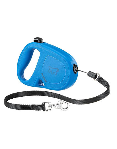 FERPLAST Flippy One Cord Mini Vodítko 4,5 m modrá farba