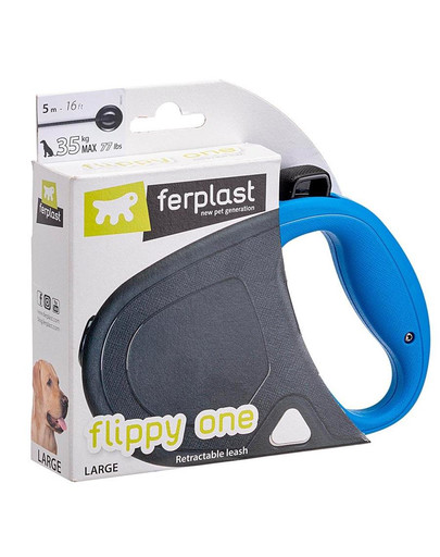 FERPLAST Flippy One Cord L Vodítko  5 m modrá farba