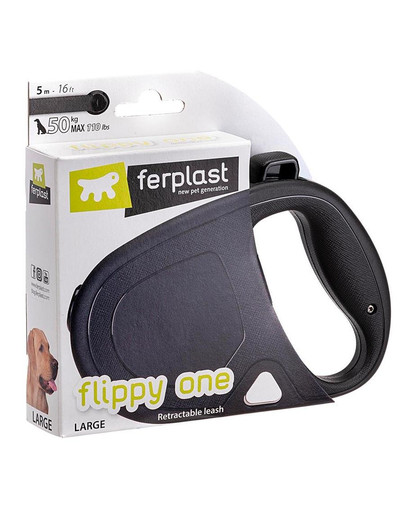 FERPLAST Flippy One Tape L Vodítko  5 m čierna farba