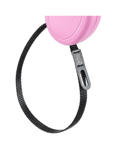FERPLAST Flippy One Cord Mini Vodítko 3 m ružová farba