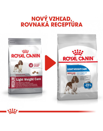 ROYAL CANIN Medium Light Weight Care 2 x 10kg diétne granuly pre stredných psov