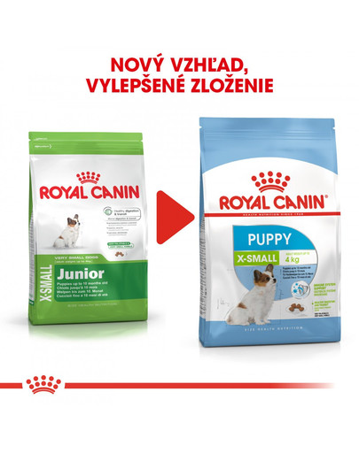 ROYAL CANIN X-Small Puppy 3 kg granule pre veľmi malé šteňatá