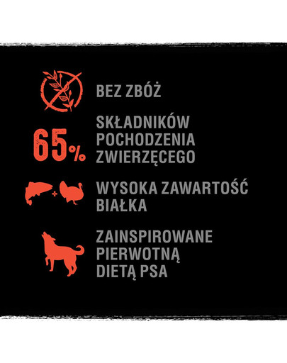 CRAVE bezzrnná paštéta z lososa a morčacieho mäsa 24 x 400 g