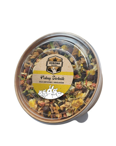 NATURAL-VIT Korona Natury pochúťka pre hlodavce a králiky - Poľný herbár 200g