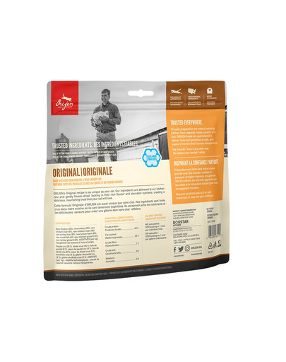 ORIJEN FD Treat Original Cat – Pamlsky pre mačky 35g