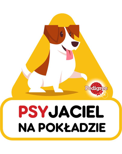 PEDIGREE Samolepka na auto