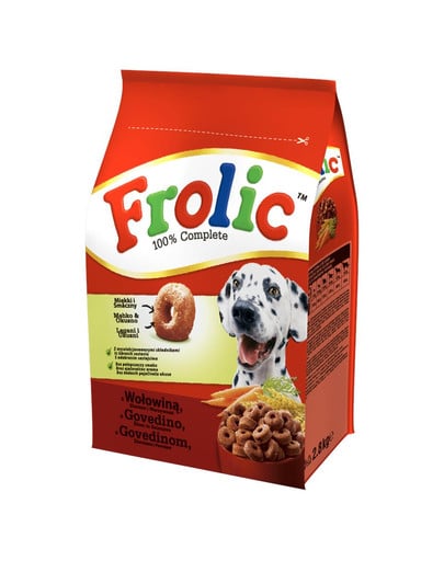 FROLIC 2,8kg - s hovädzím a zeleninou