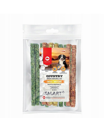 MACED Smart + Country Sticks Mix - pamlsky pre psov 10 mm  600 g