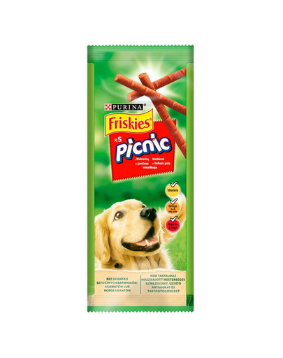 FRISKIES Picnic Pamlsky s hovädzím mäsom pre psa 32x42 g (160 kusov)