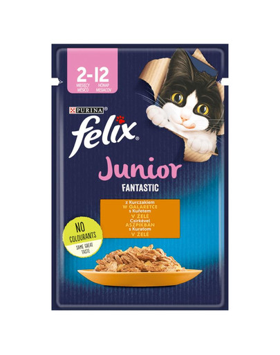 FELIX FANTASTIC Junior Kurča v želé 85g