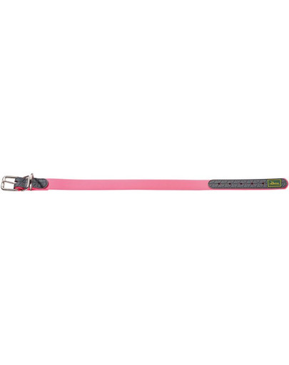 HUNTER Convenience obojok veľkosť S-M (45) 33-41 / 2cm neónová ružová