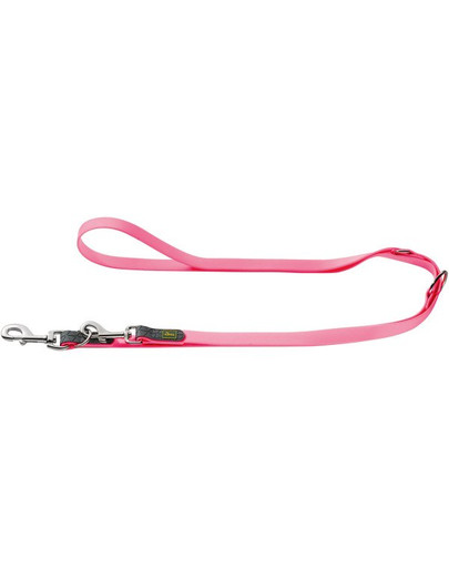 HUNTER Convenience Multifunkčné vodítko 1,5cm / 2m neónové ružové