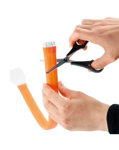 HUNTER LED Yukon Extra Breit LED obojok 20-63cm oranžový