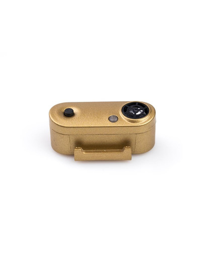 TICKLESS Mini Dog Ultrazvukový odpudzovač kliešťov a blch pre psy malých plemien Žltý