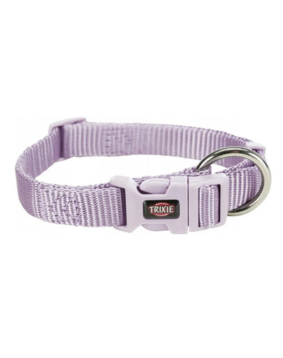 TRIXIE Obojok Premium, S: 25–40 cm/15 mm, svetlofialový