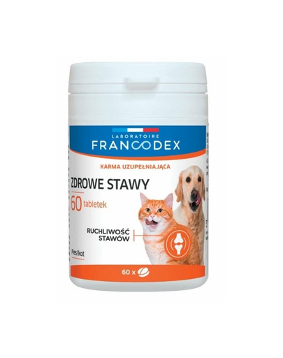 FRANCODEX Zdravé kĺby pre psov a mačky 60 tabliet
