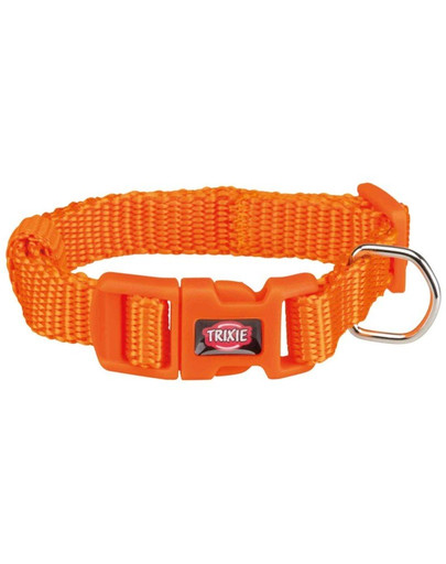 TRIXIE Obojok Premium, XXS–XS: 15–25 cm/10 mm, oranžový