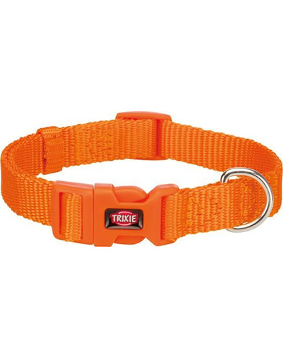 TRIXIE Obojok Premium, S: 25–40 cm/15 mm, oranžový