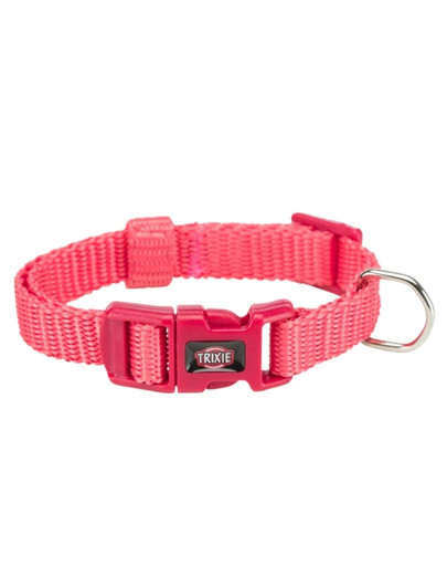 TRIXIE Obojok Premium, XXS–XS: 15–25 cm/10 mm, koral