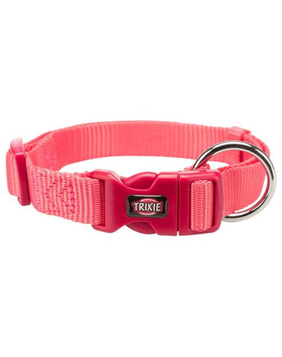 TRIXIE Obojok Premium, S: 25–40 cm/15 mm, svetloružový