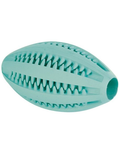TRIXIE Dentafun rugby lopta s mätou 11.5 cm