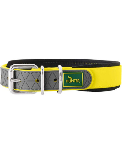 HUNTER Convenience Comfort obojok veľkosť S (40) 27-35 / 2cm neónový žltý