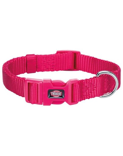 TRIXIE Obojok Premium, XXS–XS: 15–25 cm/10 mm, ružový