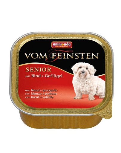 ANIMONDA Paštéta pre psov vom fein pe senior 0.15 kg hovädzie / kura
