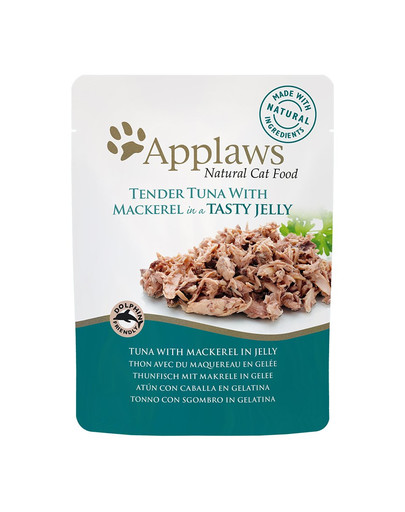 Applaws Kapsička pre mačky tuniak a Makrela v želé 70 g