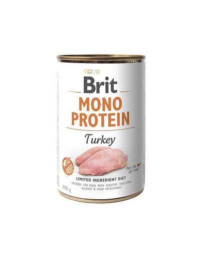 BRIT Mono protein s morčacím mäsom 400 g