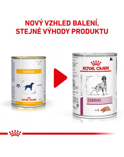 ROYAL CANIN Veterinary Diet Dog Cardiac Can 410 g