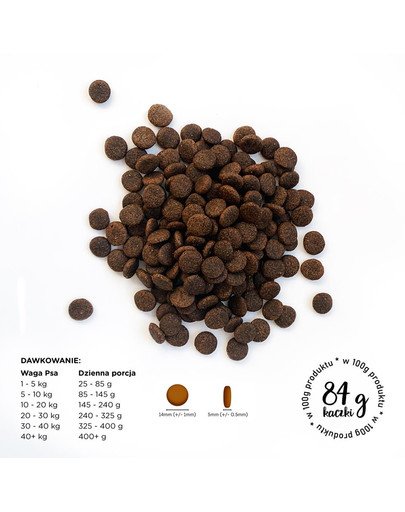 PAKA ZWIERZAKA Granule pre psov Kačacie mäso a batáty 12 kg