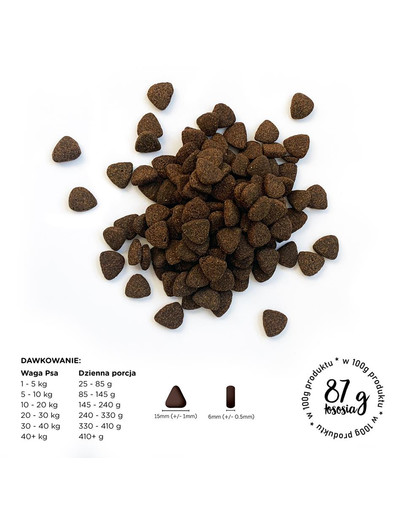 PAKA ZWIERZAKA Granule pre psov  losos a batáty 2 kg