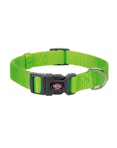TRIXIE Obojok Premium, L–XL: 40–65 cm/25 mm, svetlozelený