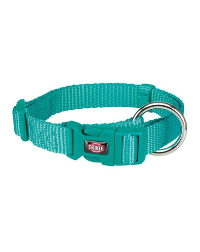 TRIXIE Obojok Premium, L–XL: 40–65 cm/25 mm, morská modrá