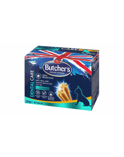 BUTCHER'S Butcher's Dental Care for Mini Dogs  4x56g