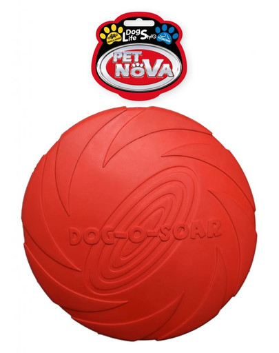 PET NOVA DOG LIFE STYLE Frisbee Hračka 22cm červená farba