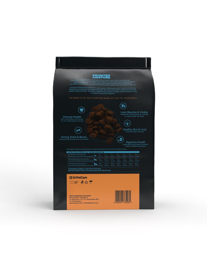 COUNTRY&NATURE Granule pre psov s bielymi morskými rybami 9 kg