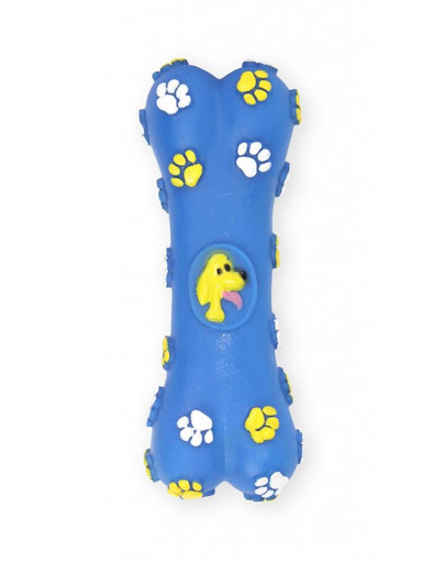 PET NOVA DOG LIFE STYLE Hračka v tvare kosti pre psov, 15cm, modrá