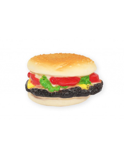 PET NOVA DOG LIFE STYLE Hamburger hračka pre psa 9cm