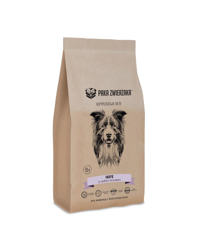 PAKA ZWIERZAKA Granule pre psov morčacie mäso a batáty 12 kg