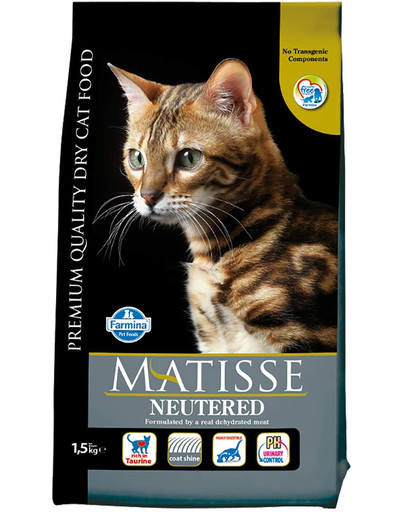 FARMINA MATISSE Neutered - Krmivo pre kastrované mačky 1,5 kg
