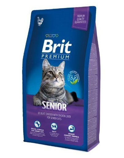 BRIT Premium Cat Senior 8 kg