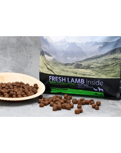 COUNTRY&NATURE Granule pre psov z jahňacieho  a morčacieho mäsa 14 kg