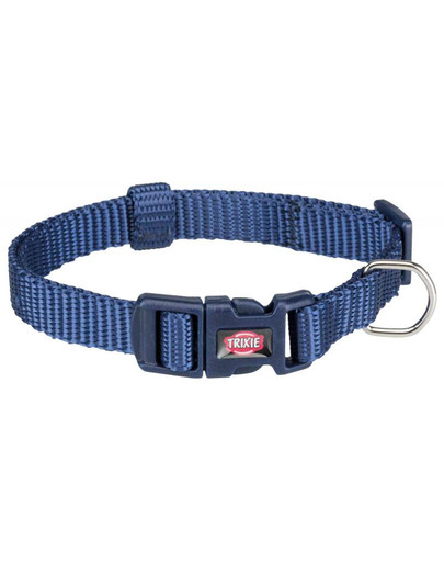 TRIXIE Obojok Premium, XS–S: 22–35 cm/10 mm, tmavomodrý