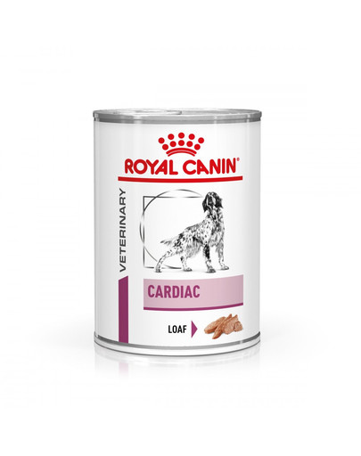ROYAL CANIN Dog Cardiac 14 kg + Cardiac Canine 410 g x 6