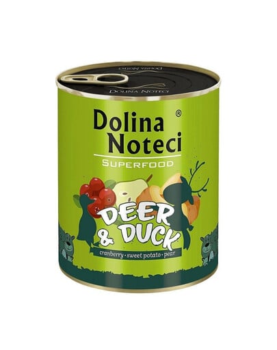 DOLINA NOTECI Premium SuperFood jeleň a kačica 800 g